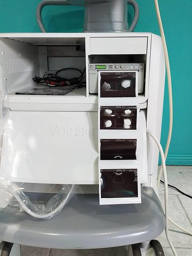 Gebraucht GE Voluson E8 Flachbildschirm Ultraschallgerät inkl. IC5-9-D Sonde und Sony UP-D897 Drucker Ultrasound