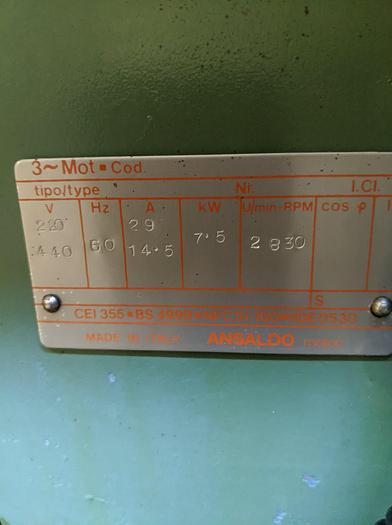 Used Bacci T4MO Copy Lathe with Sanding Heads