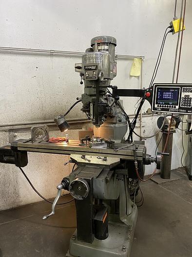 Used 2003 Bridgeport Vertical Milling Machine CNC Proto Trak MX2