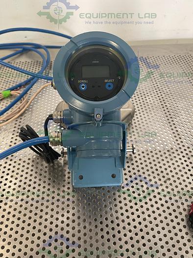Used Micro Motion  CMF010 Mass Flow Sensor 1/2" Sanitary Fitting w/1700R11 Transmitter
