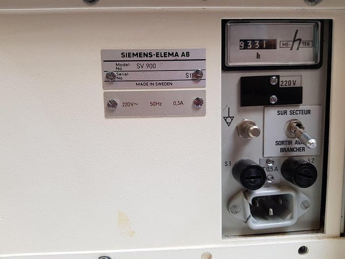 Gebraucht Siemens Elema AB Servo Ventilator 900 D Beatmungsgerät auf Trolley