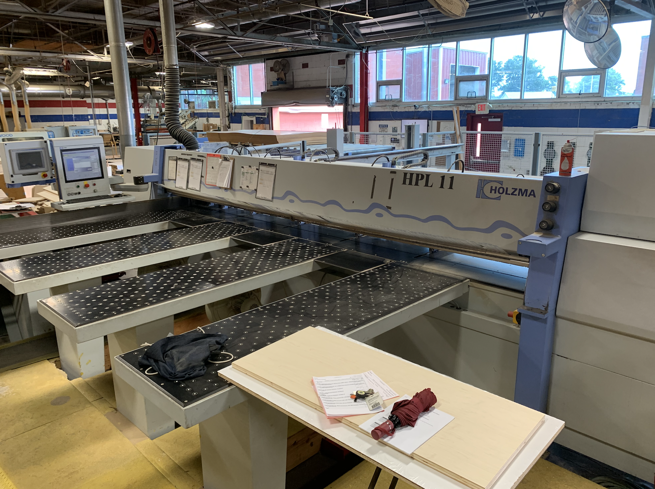 Used 2008 Holzma HPL 11 Rear Load Panel Saw