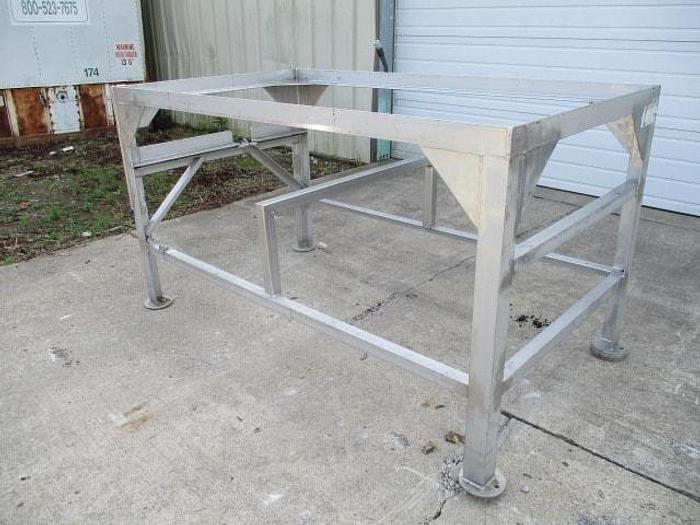 Used Angle Frames; 3" Angle Stainless, 80" x 45" frames only