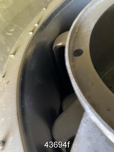 Used Voith VPS35 Pressure Screen With Multi Foil Rotor and Slotted Basket #43694