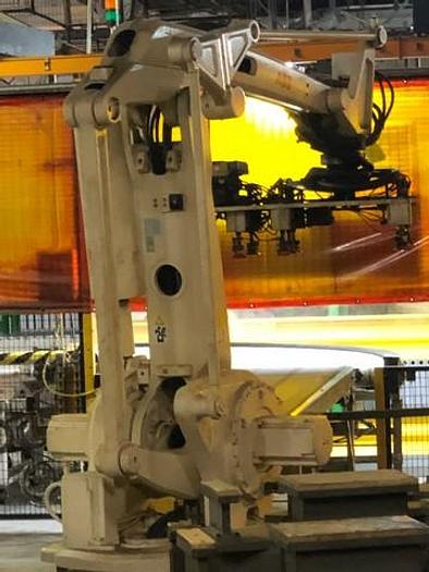 Used 2013 ABB ROBOTICS IRB 660 4-AXIS ROBOTIC PALLETIZER