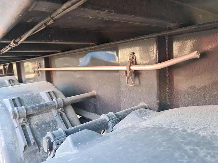 Used 2019 BODEX 3 AXLE HARDOX STEEL (SCRAP) TIPPER TRAILER  72.5 MTR 3 SAF DISC NEW CONDITION