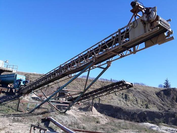 Gebraucht 2014 Terex Kieswaschanlage mit Powercrub 120 Schwertwäsche und Förderbändern