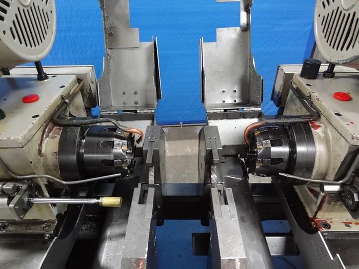 Used SHIGIYA CM-8 X 60 FACEING AND CENTERING MACHINE 80MM X 600MM