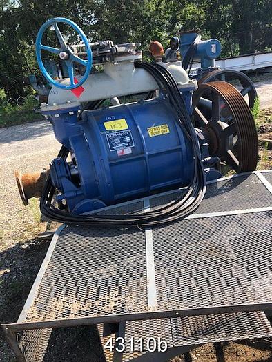 Used Somarakis SV-2523.2 Vacuum Pump, 2000 CFM 8 Belt Pulley #43110