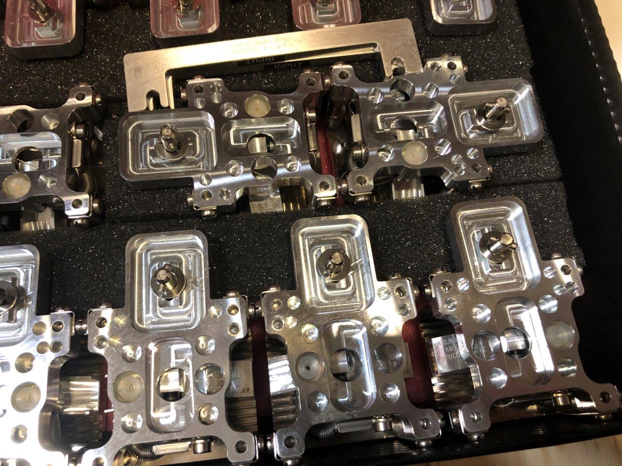 Used Multitest MT9510 Mini kit 120 BGA 7x7x1.2mm Test Handler Kit