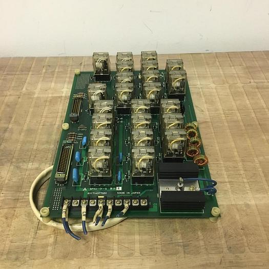 Used Mitsubishi, SFKA-01-G , PC Board, S/N-BY171A377G51