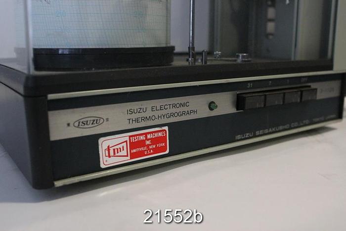 Used Isuzu 3-1125 Electronic Thermo-Hygrograph #21552