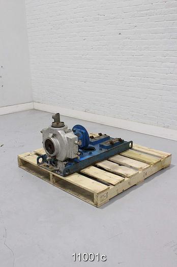 Used Goulds 3196 Pump, 1x1.5x8, Stainless Steel Casing, 8" Impeller Diameter #11001