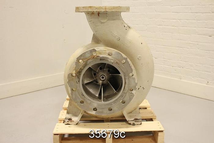 Used Sulzer APT 42-8 Pump, 8x10, 6 Vane 13" Impeller #35679