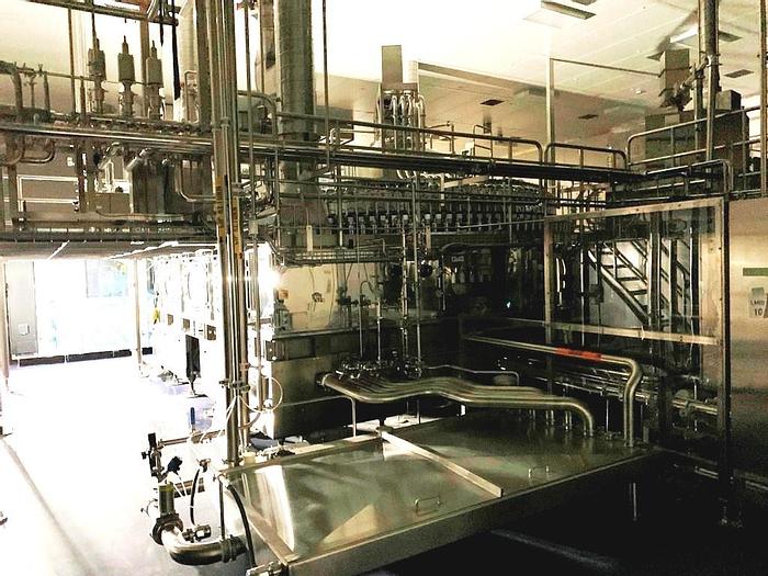 Unused Filler, Bottle, Rotary, 120-Valve, Mitsubishi, Aseptic #C743900