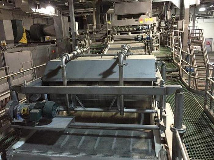 Used Fryer, GEM Equipment, Belt, 5' X 30', S/st, 2-stage, 15 TPH, #5991901