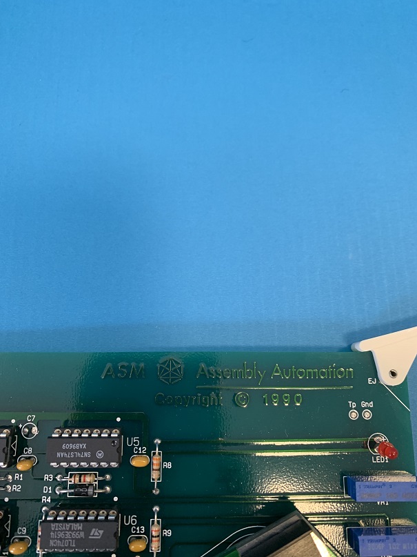 Used ASM Assembly Automation PC Board 03-20325 REV C