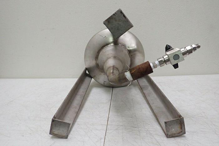 Used Picor 4" x 2" SCH 10S 30-50 PSI 100ºF WP 304/304 LW Conical Pressure Vessel