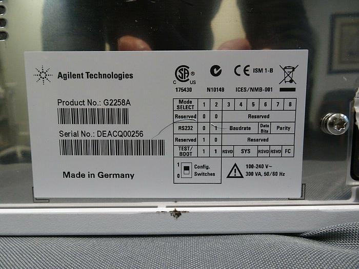 Used Agilent 1260 Infinity DL ALS Dual Loop Autosampler G2258A