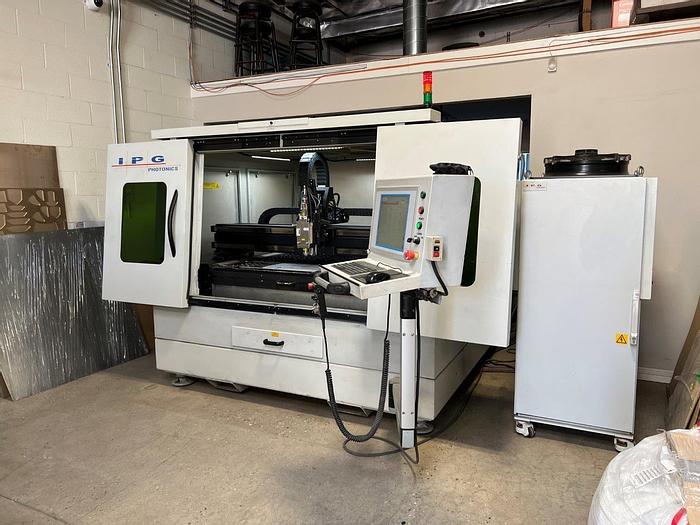 Used 2016 4,000 Watt IPG LaserCube CNC Fiber Laser