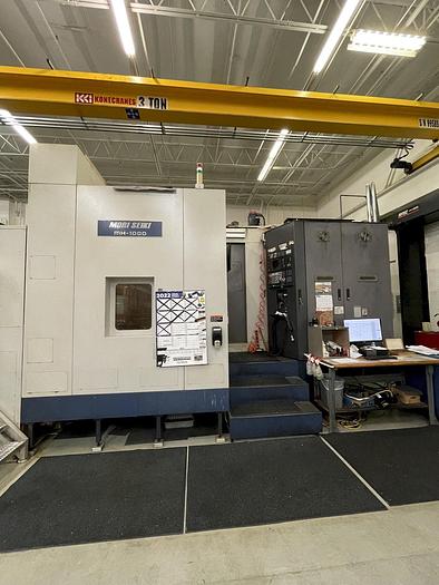 Used 2000 Mori Seiki MH 1000 CNC Horizontal Machining Center