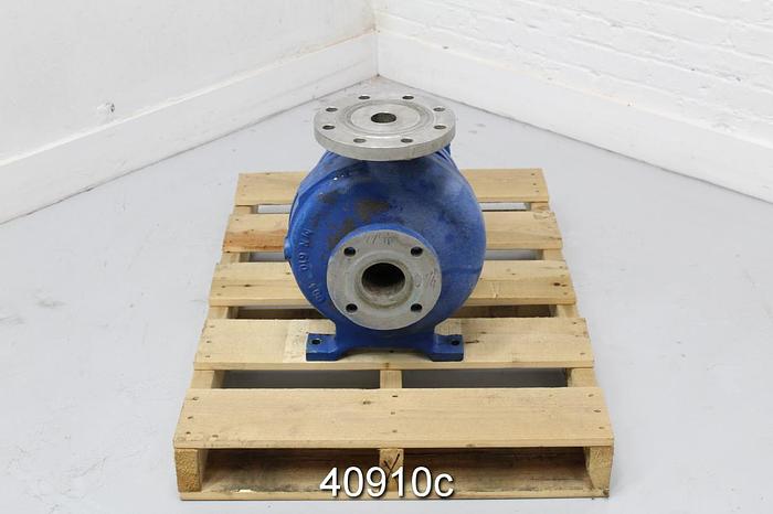 Used Goulds 3196 1.5x3x10, SS Casing, 5-Vane SS Impeller #40910