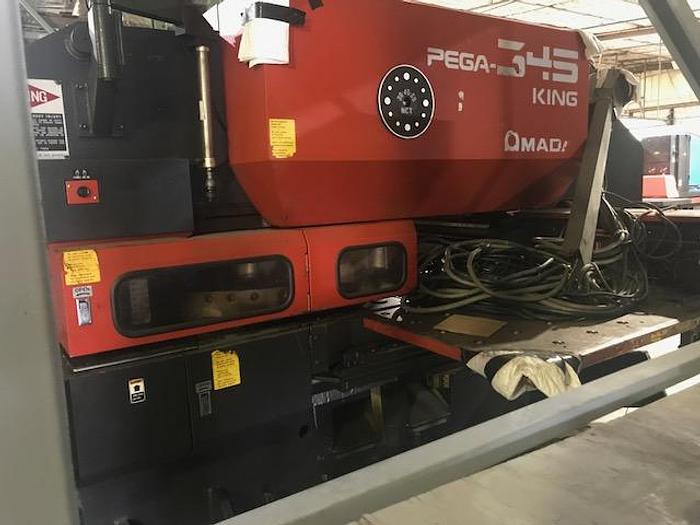 Used 1995 33 Ton Amada Pega 345 King CNC Turret Punch