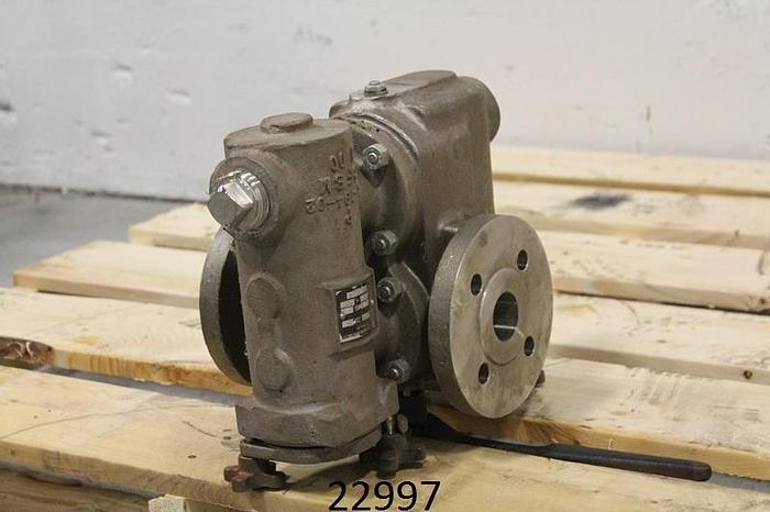 Unused Mueller Steam 792FHH Duplex Strainer, 1.5" Inlet & Outlet, 275 Psig W.O.G. Pressure, With .060" Holes Basket, (Unused) #22997
