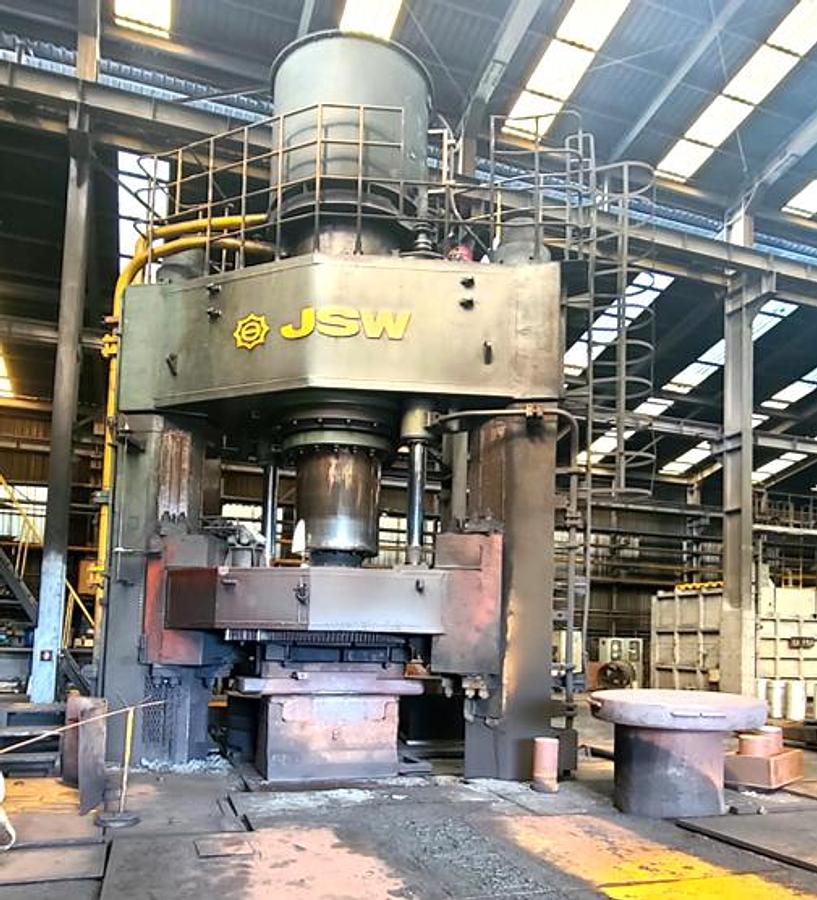 Used 2500 tons Press Forging Open Die Hydraulic JSW