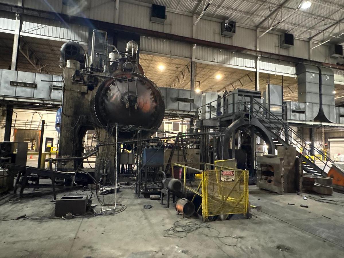 Used 2500 tons Press Hot Forging Eumuco