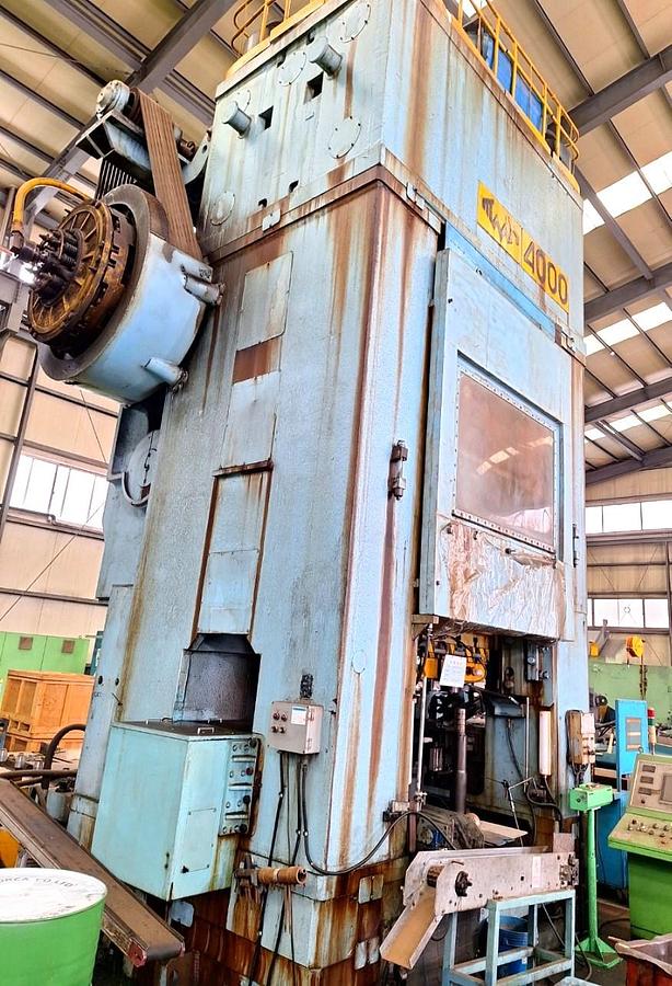 Used 4000 tons Press Cold Forging TMP Voronezh Russia K8346