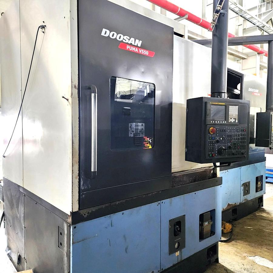 Used Lathe Vertical Turning CNC Doosan Puma V550