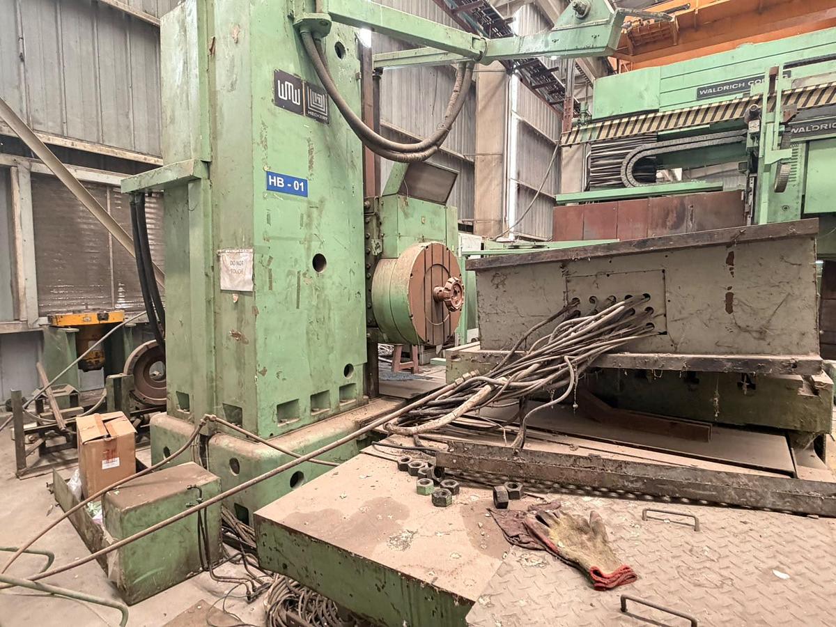 Used Borer Horizontal Table Type WMW, Germany
