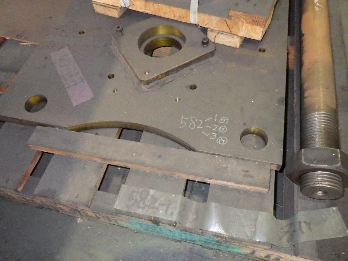 Used 1600 tons Hot Forging Line TMP Voronezh Russia KB8042