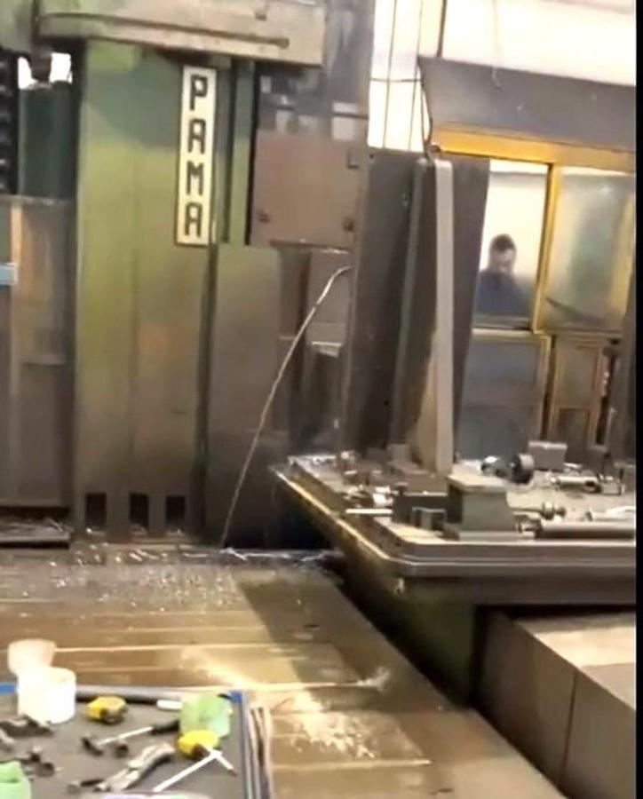 Used Borer Horizontal Floor Type CNC Puma SPEEDRAM2