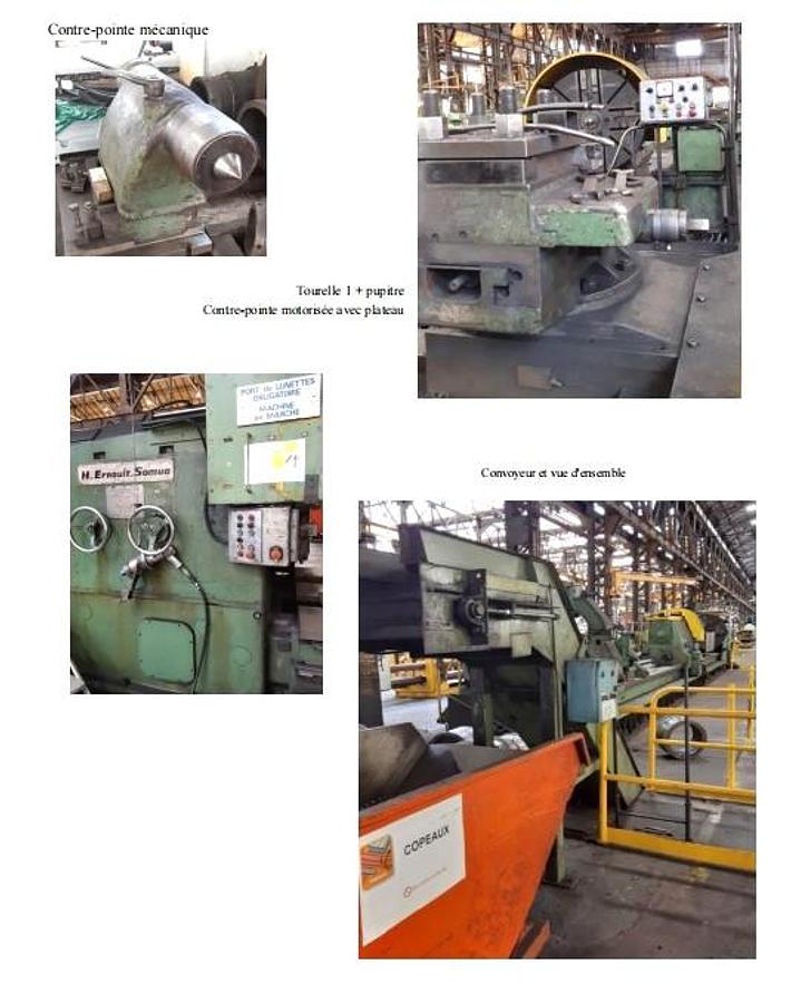 Used Lathe Heavy Duty Ernault Somua