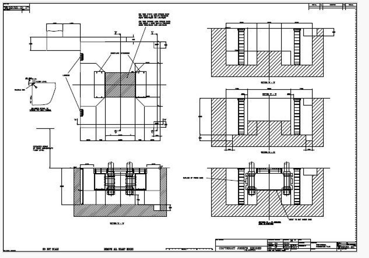 Used 3000 tons Press Forging Open Die Hydraulic Davy