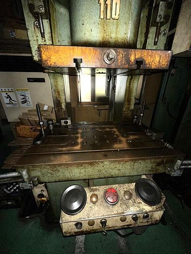 Used Press Sheet Stamping Mechanical Aida NC1-110C25