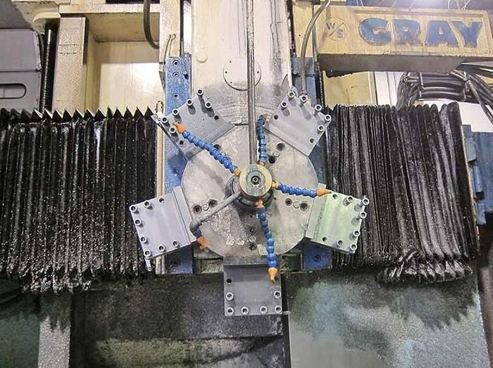 Used Lathe Vertical Turning CNC Gray lRM