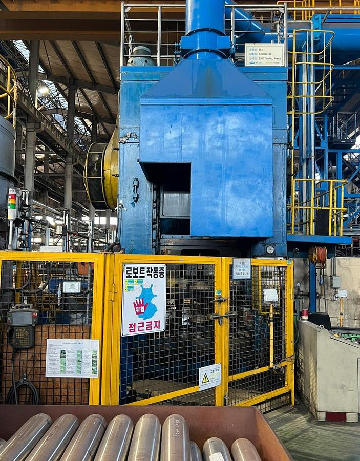 2500 tons Press Cold Forging TMP Voronezh KB8044