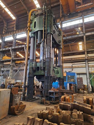 Used 6500 tons Press Forging Open Die Hydraulic HJM / Seonam