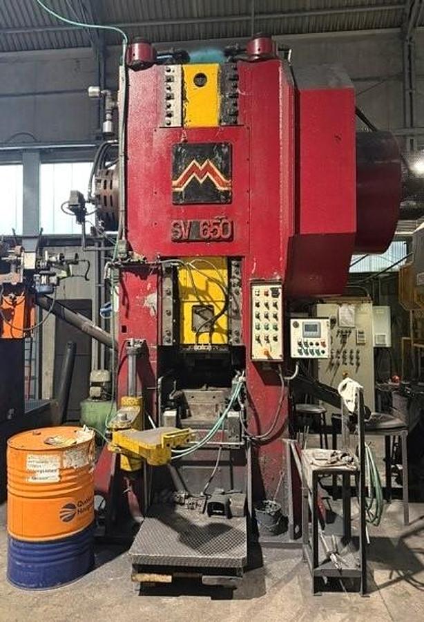 Refurbished 650 tons Press Hot Forging Manzoni