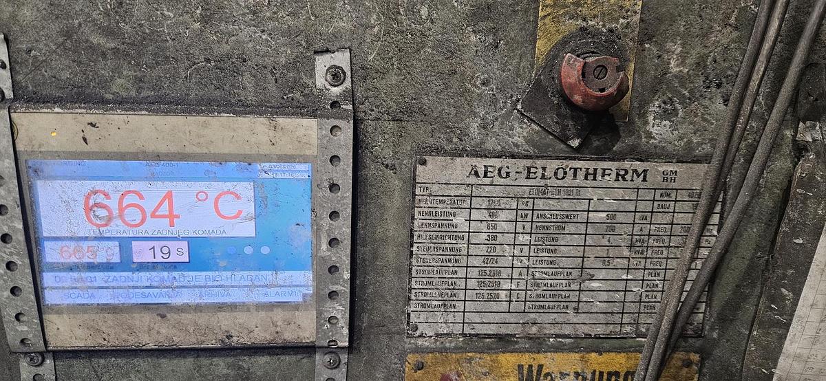 Used Induction Heater Aeg Elotherm