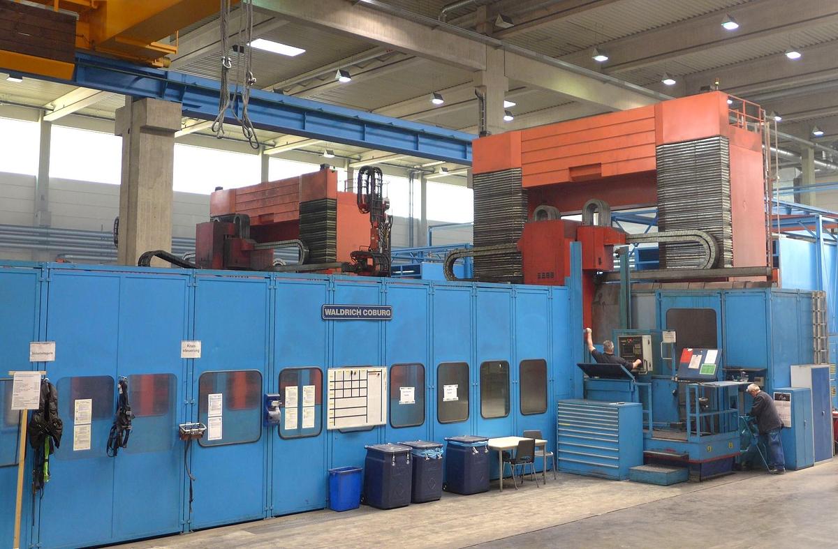 Refurbished Plano Miller CNC Waldrich Coburg