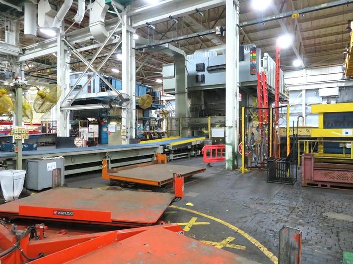 Used 2000 tons Press Transfer Mechanical Verson TL-SE4-2000