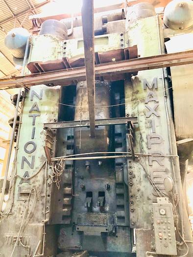 Used 6000 tons Press Hot Forging National Maxipress