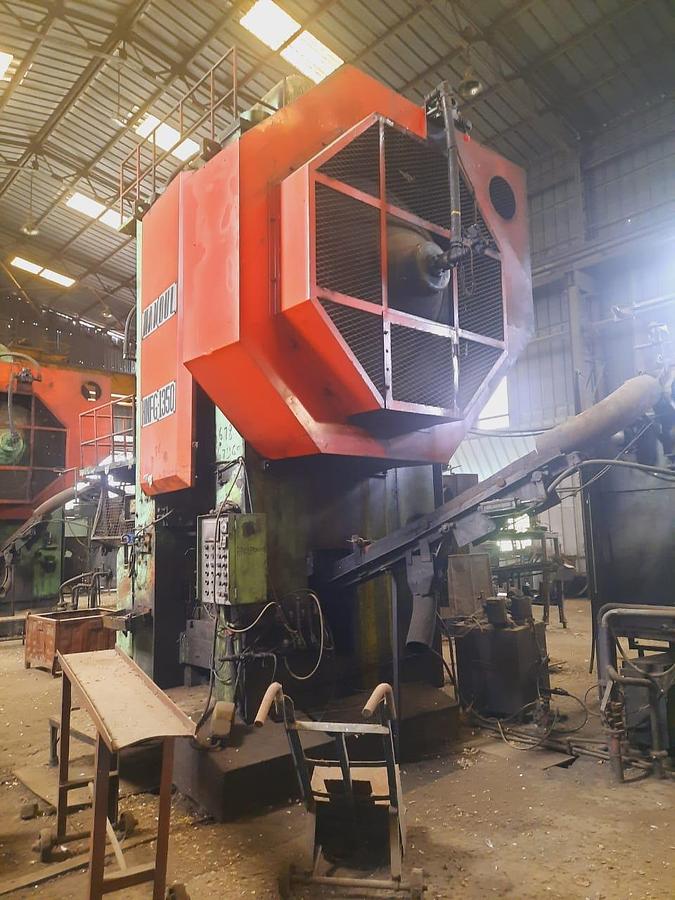 Used 1350 tons Press Hot Forging Hanoul HNFG-1350