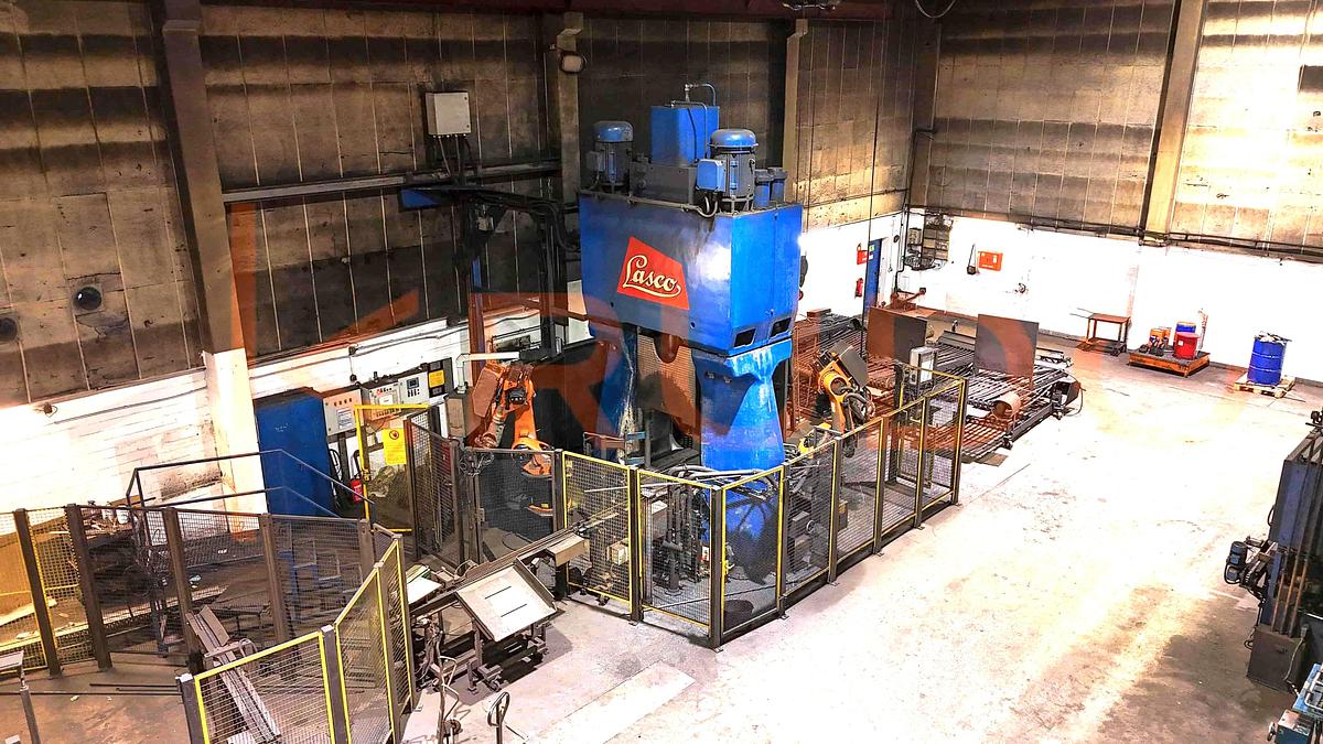 Used Hammer Forging Hydraulic Line Lasco HO-U 800