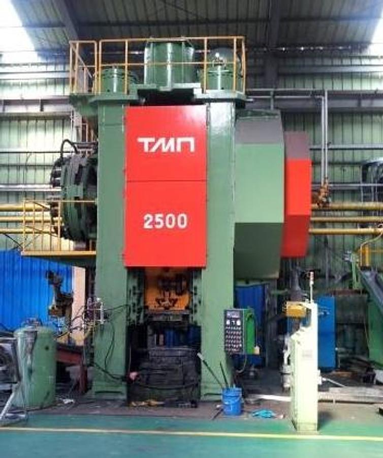 Used 2500 tons Press Hot Forging TMP Voronezh Russia KB8544