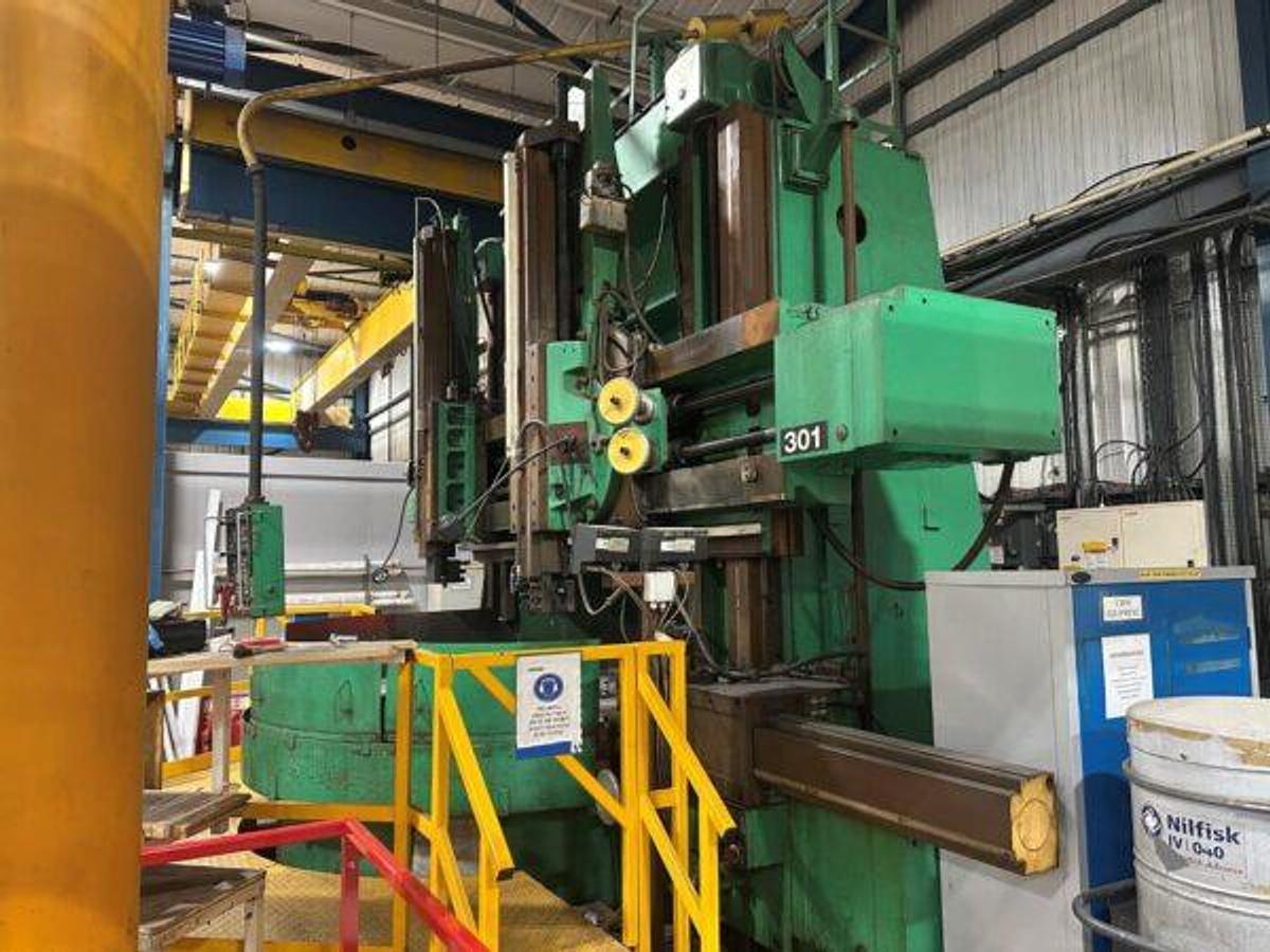 Used Lathe Vertical Turning Sedin 1525